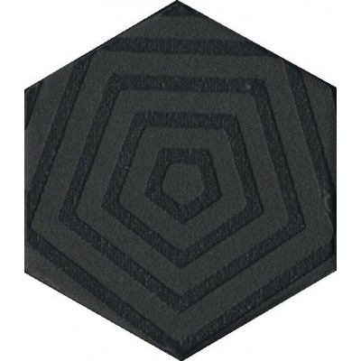 Керамогранит OS/B241/63001 Декор Агуста черный 6х5,2