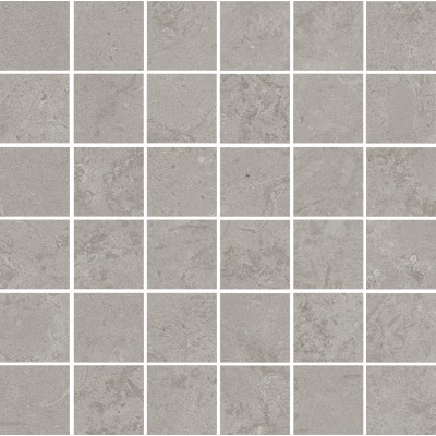 Мозаика DD205220/MM Декор Про Лаймстоун серый матовый мозаичный 30х30