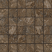 Мозаика BR04 Bernini Dark Brown Мозаика полированная (5х5) 30x30