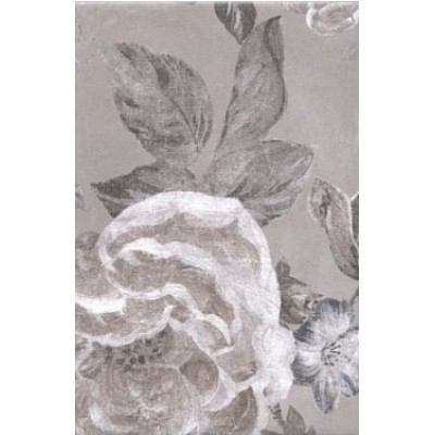 Плитка 8272/4x/3F Александрия серый 40х60, панно из 4 частей 20х30