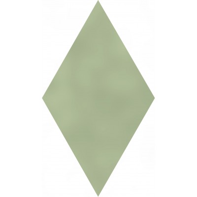 Плитка KMD2SRB008BN Декор Риад зелёный светлый глянцевый 13,5x7,8x0,9