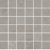 Мозаика DD205220/MM Декор Про Лаймстоун серый матовый мозаичный 30х30