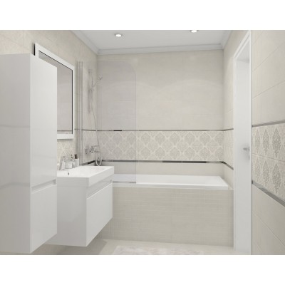 Плитка 60006 Atria ванильный узор 20х60