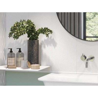 Плитка A-TY1U051\N	Trendy белый 10х25