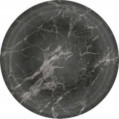 Плитка OBD005 Декор Коррер чёрный глянцевый 16x16x1,2