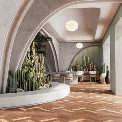 Керамогранит KM1040G0001N Аргания бежевый светлый матовый 9,9x40,2x0,8