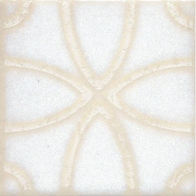 Плитка STG/B405/1266H Амальфи орнамент белый 9.8x9.8