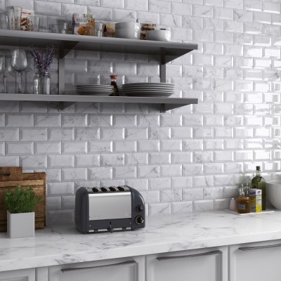 Керамогранит 23103 Carrara Hexagon Flow 17,5х20