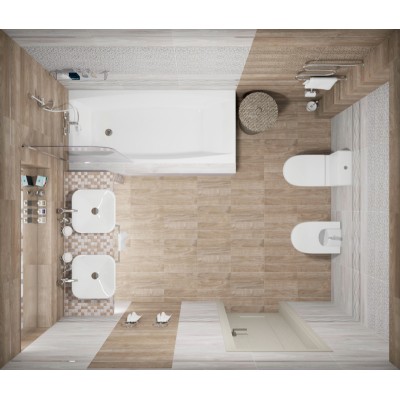 Плитка Envy Attimo Декор бежевый 17-05-11-1192-0 20х60