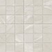 Мозаика 610110001307 Forte dei Marmi Rock Tiffany White Mosaic 30x30