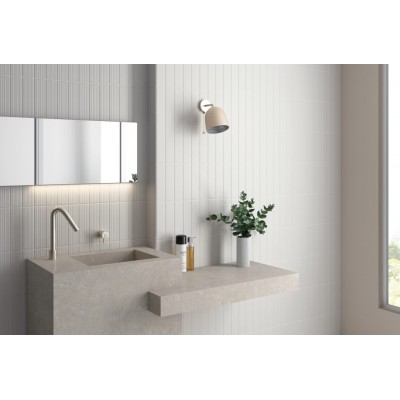 Плитка 32405 Lumina White Alyssum Gloss 6х24,6