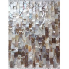 Мозаика PIX700-2 Мозаика из натурального перламутра 25x15 мм 300х300х2