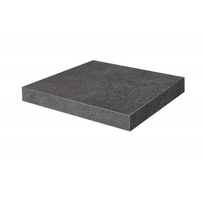 Ступени KM8080G0061RGCA Ступень угловая клееная Портленд антрацит матовый обрезной 33x33x0,9