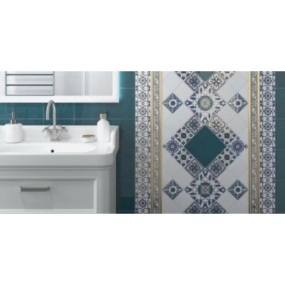 Плитка PFF002 Карандаш Белый матовый 9.9x1.5