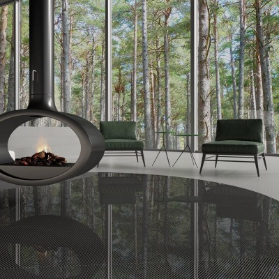 Керамогранит SG072002R6 Карбон серый темный лаппатированный 119.5x320х6