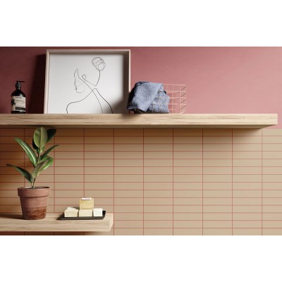 Плитка 28452 Costa Nova Beige Pale Glossy 5x20