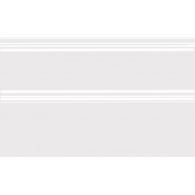 Плитка FMB030R Плинтус Фару белый матовый обрезной 25х15