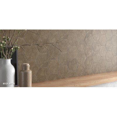 Керамогранит 22092 Hexatile Cement White 17,5x20