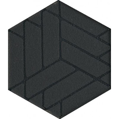 Керамогранит OS/B241/63001 Декор Агуста черный 6х5,2