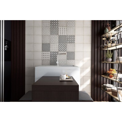 Керамогранит 24395 Art Nouveau Grey 20x20