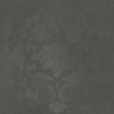 Керамогранит KM4040G0091N Хадду серый тёмный матовый декорированный 40,2x40,2x0,8