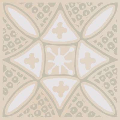 Плитка KMD3STA017GN Декор Бахия 2 бежевый светлый глянцевый 9,8x9,8x0,7