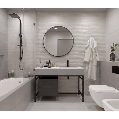 Плитка 10100001349 Eco Loft Серый 60*25