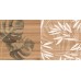 Плитка 08-01-15-2454 Organic коричневый узор 20х40