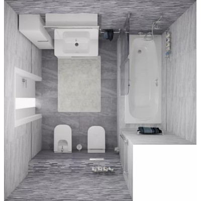 Плитка Pegas тёмно-серый 17-01-06-1177 20х60