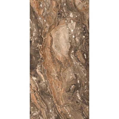 Керамогранит GR204 Richter Brown High glossy 600x1200