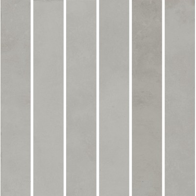 Плитка KMD2MSM002BN Декор Фес мозаичный серый глянцевый 15x15x0,77