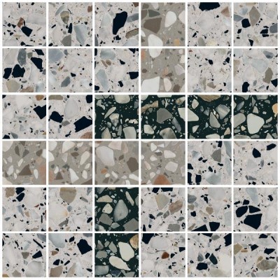 Мозаика SG6531/MM Бричиола 1 мозаичный лаппатированный 30x30