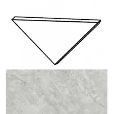 Керамогранит AGKD Marvel Grey Cloud Corner A.E. Lappato 1x1