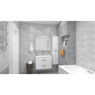 Плитка Bastion мозаика серый 08-00-06-453 20х40