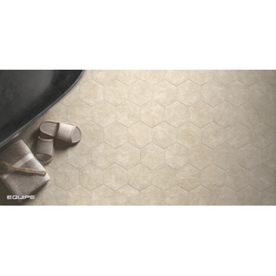 Керамогранит 22092 Hexatile Cement White 17,5x20