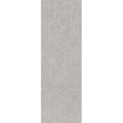 Плитка 14062R Риккарди серый светлый матовый структура обрезной 40x120