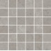Мозаика DD205220/MM Декор Про Лаймстоун серый матовый мозаичный 30х30
