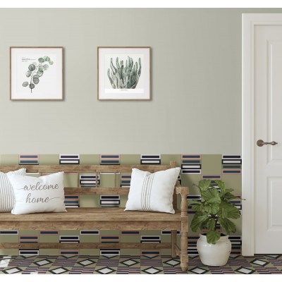 Керамогранит 27696 Bauhome Karo Cold 20x20