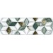 Плитка DG17-04 Hypnose Malachite Decor 04 glossy 30x90