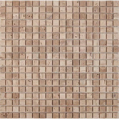 Мозаика PIX259 Travertine матовая 15х15 305х305х4