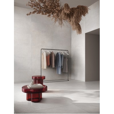 Керамогранит CementBase Белый Матовый R10A Ректификат 9мм 60x120