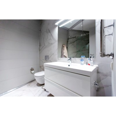 Керамогранит SG850190R Монте Тиберио серый светлый матовый обрезной 80x80x0,9