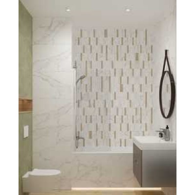 Керамогранит 16887 State коричневый ректификат 44,8x89,8