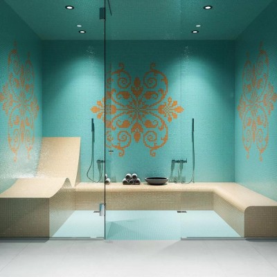 Мозаика KM3030M0101N Темари синий матовый 29,8x29,8x0,35