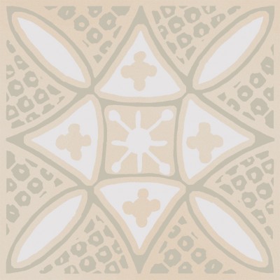 Плитка KMD3STA017GN Декор Бахия 2 бежевый светлый глянцевый 9,8x9,8x0,7