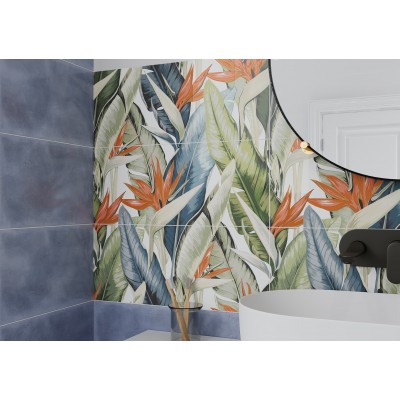 Плитка Folk blue голубой 02 25х60