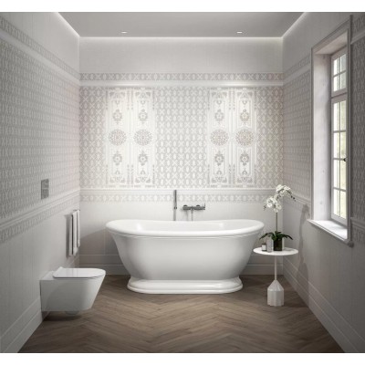 Плитка 11252R Флориан белый матовый обрезной 30x60x0,9