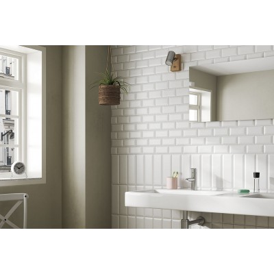 Плитка 14249 Metro Black Gloss 7,5x30