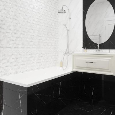 Плитка 10100000448 Aurora Черный 60x25