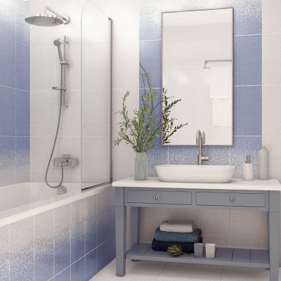 Плитка 010100001088 Лейла серый низ 02 25х40